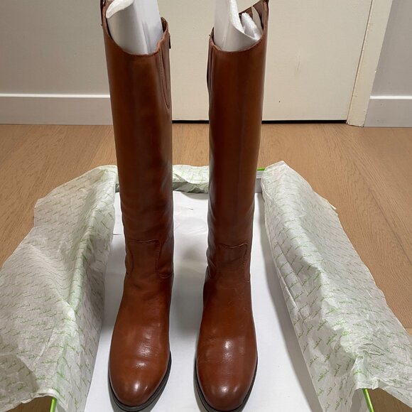 Sam Edelman Women's Penny Leather Riding Boots 7M - Picture 2 of 4
